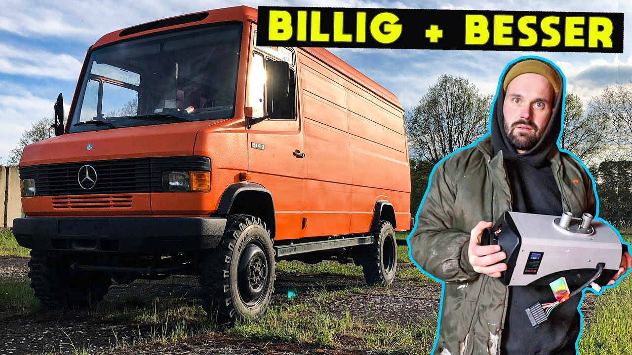 ALTERNATIVE Standheizung 🔥 (mit EU-ZULASSUNG) 🔥 in meinem Camper verbaut !!