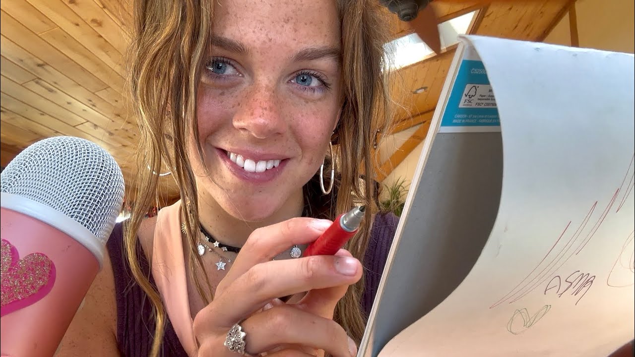 ASMR Drawing your Portrait ROLEPLAY