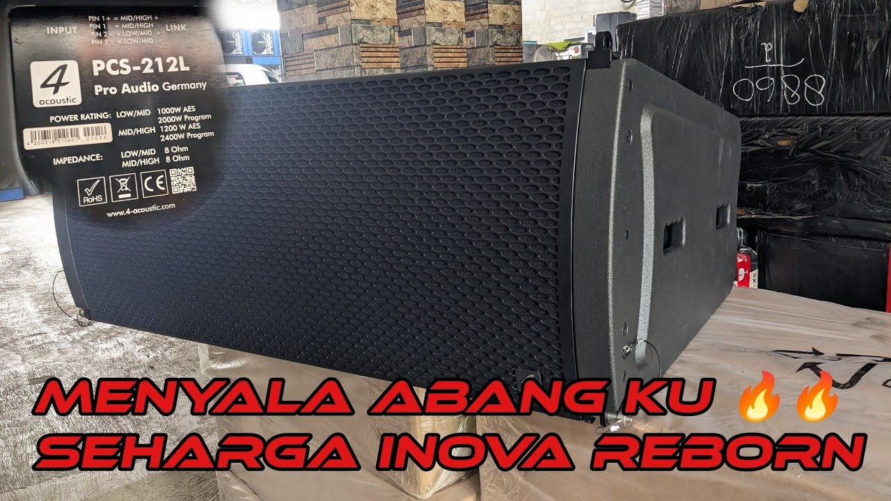 FASKHO  // sudah datang 4ACOUSTIC  pcs 212L