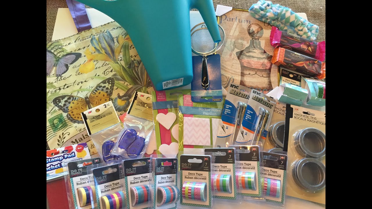 DOLLAR TREE HAUL! March 2016 | WASHI!