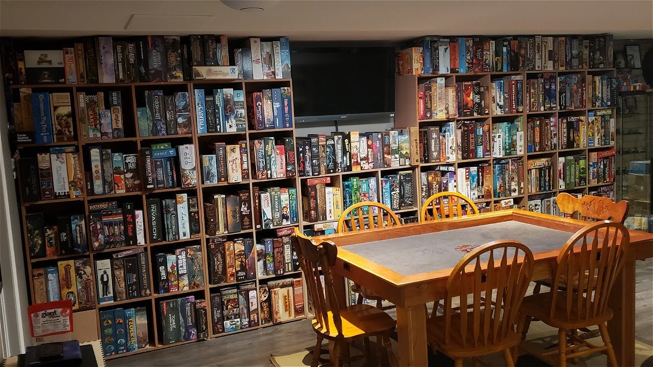 My board game room setup