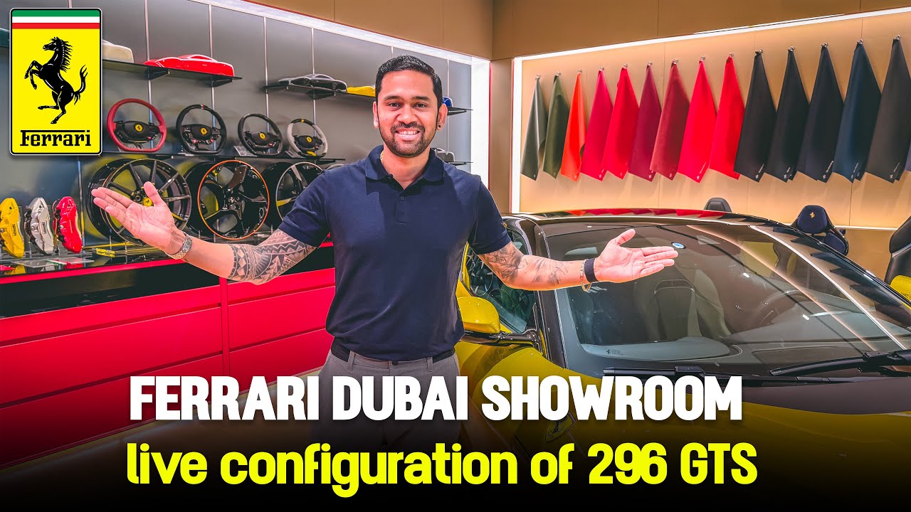 Ordering my Ferrari 296 GTS 🤩 How much I paid for it!