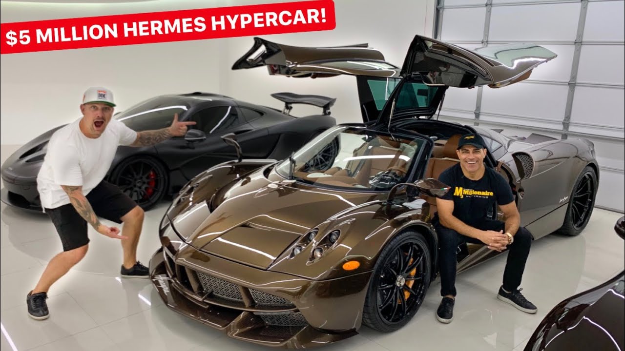 MEET MANNY KHOSHBIN & HIS $7 MILLION “HERMES” PAGANI HUAYRA!