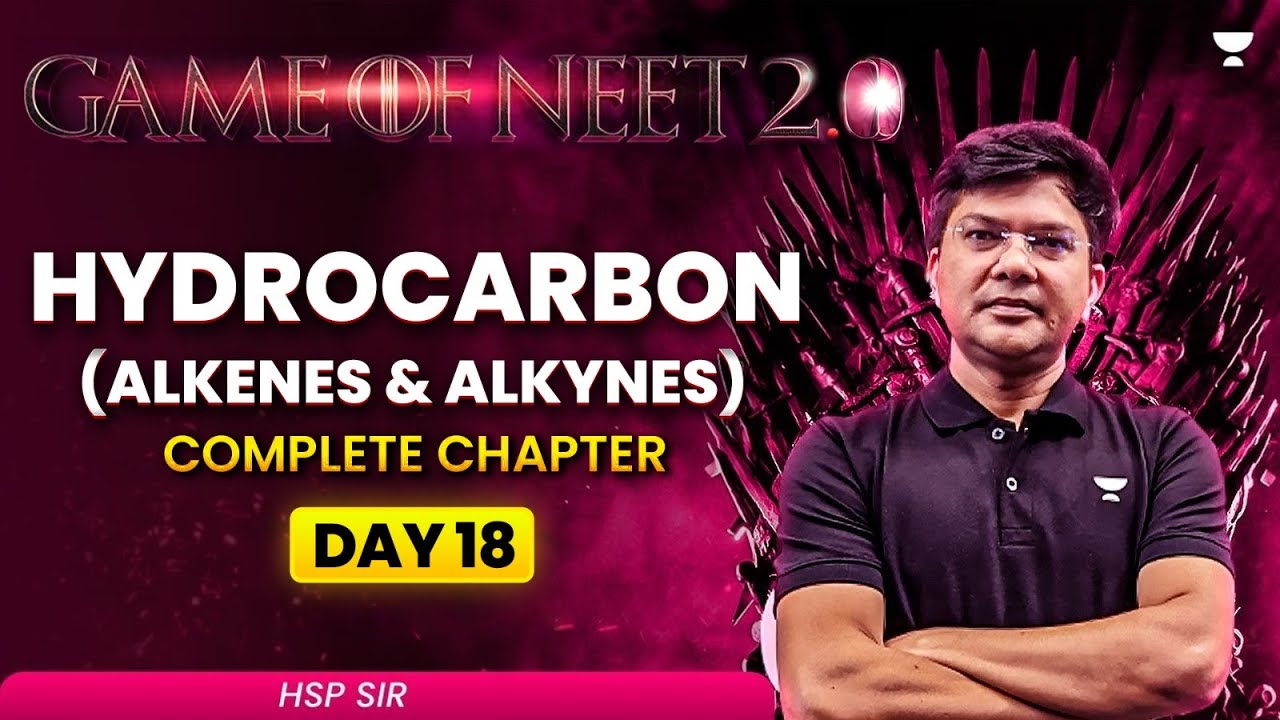 Game of NEET 2.0 ⚔️| Hydrocarbon (Alkenes and Alkynes) | NEET 2025 | HSP Sir