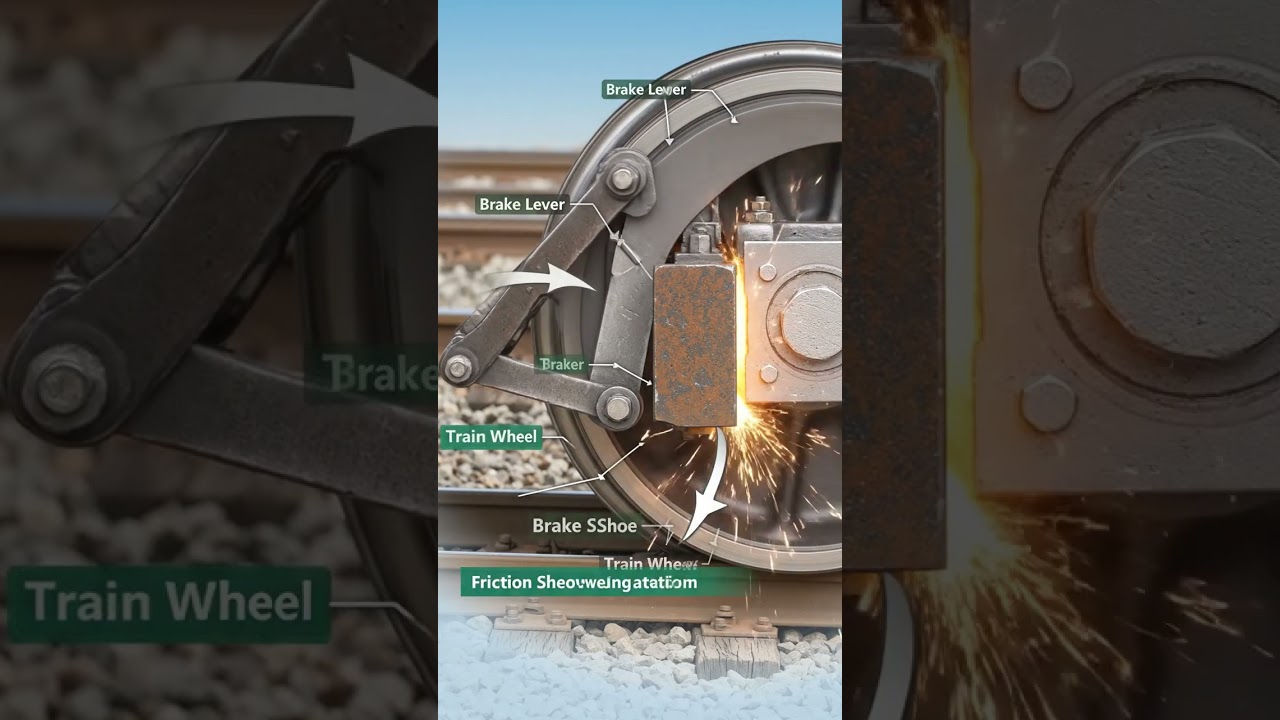 how to apply brakes on wheel by train train brake system