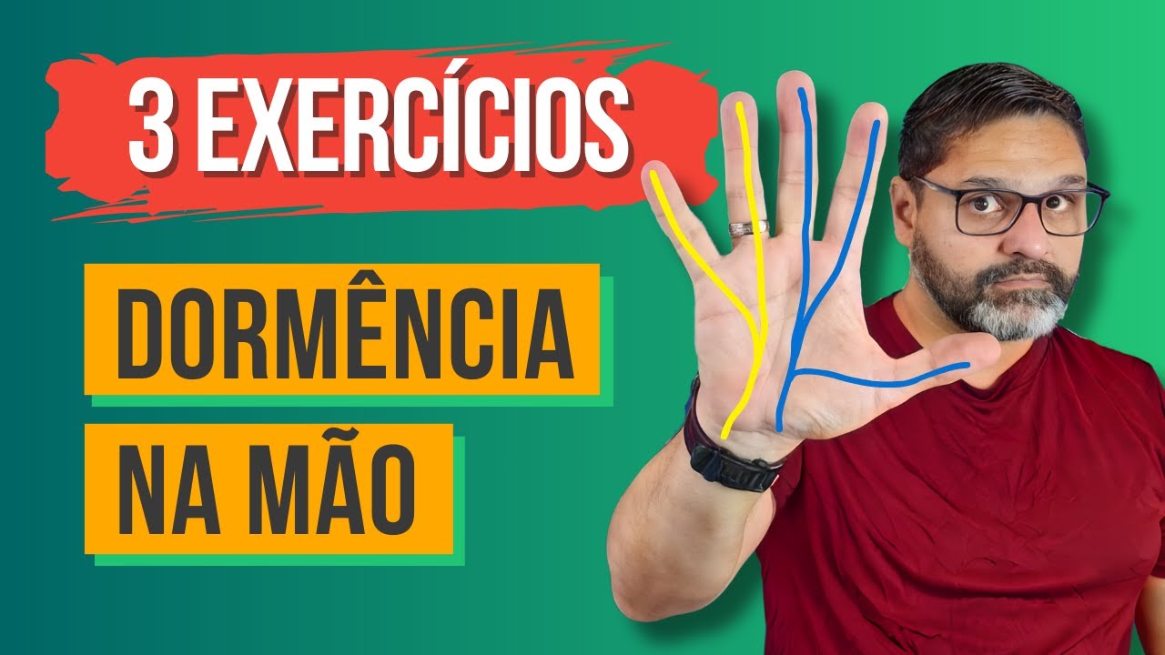 Como Melhorar TODOS os Nervos da Mão - EXERCÍCIOS RÁPIDOS