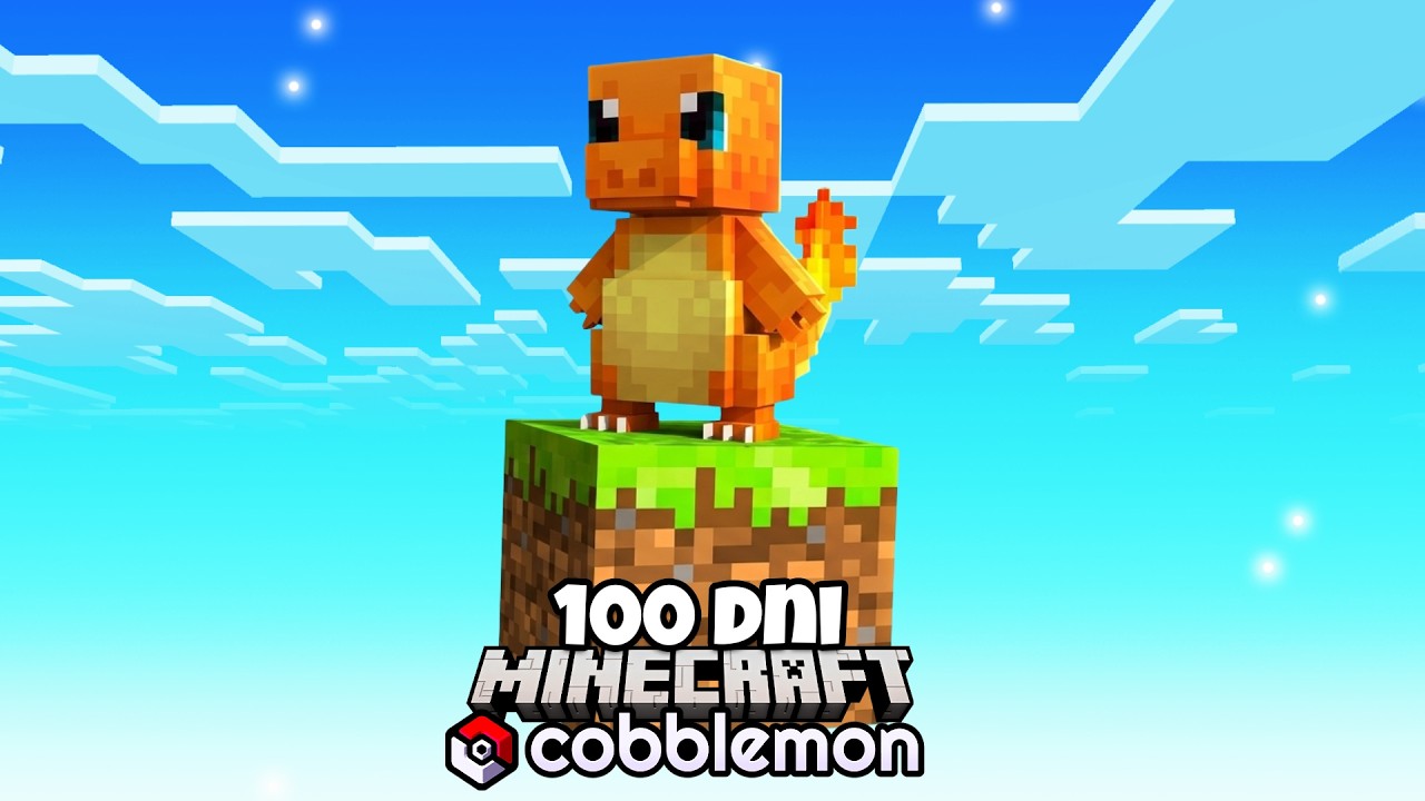 Spędziłem 100 dni na ONEBLOCK COBBLEMON! (Minecraft Pok&eacute;mon)