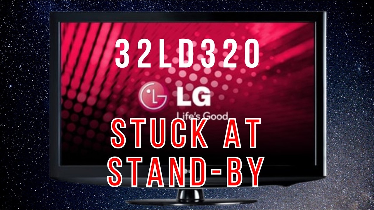 #54 - Телевизор LG 32LD320 | Ремонт блока питания...