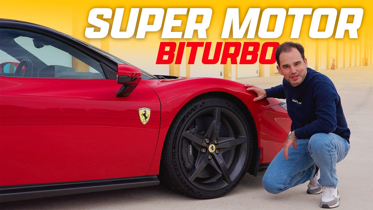 Ferrari MAIS POTENTE que j&aacute; conduzi. Primeiro teste Ferrari 849 TESTAROSSA