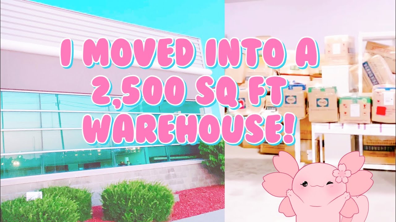 STUDIO VLOG 2 🚚💓📦 Moving my shop into a 2,500 sq ft warehouse (commercial lease space)