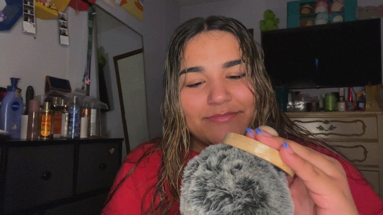 [ASMR] Giving you a scalp treatment💆🏽‍♀️🎀 ( layered sounds, scalp massage)
