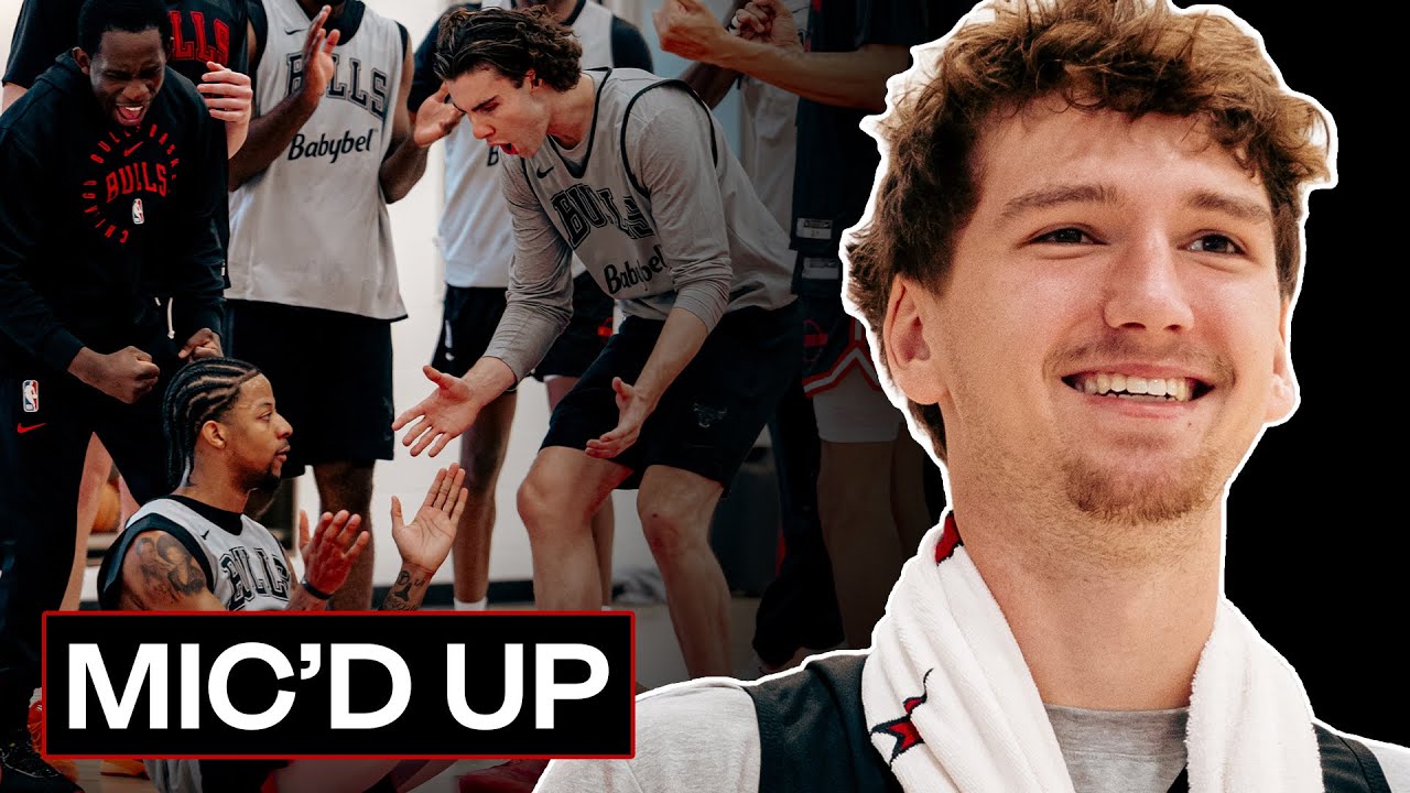 Matas Buzelis & Josh Giddey Mic'd Up in INTENSE Training Camp