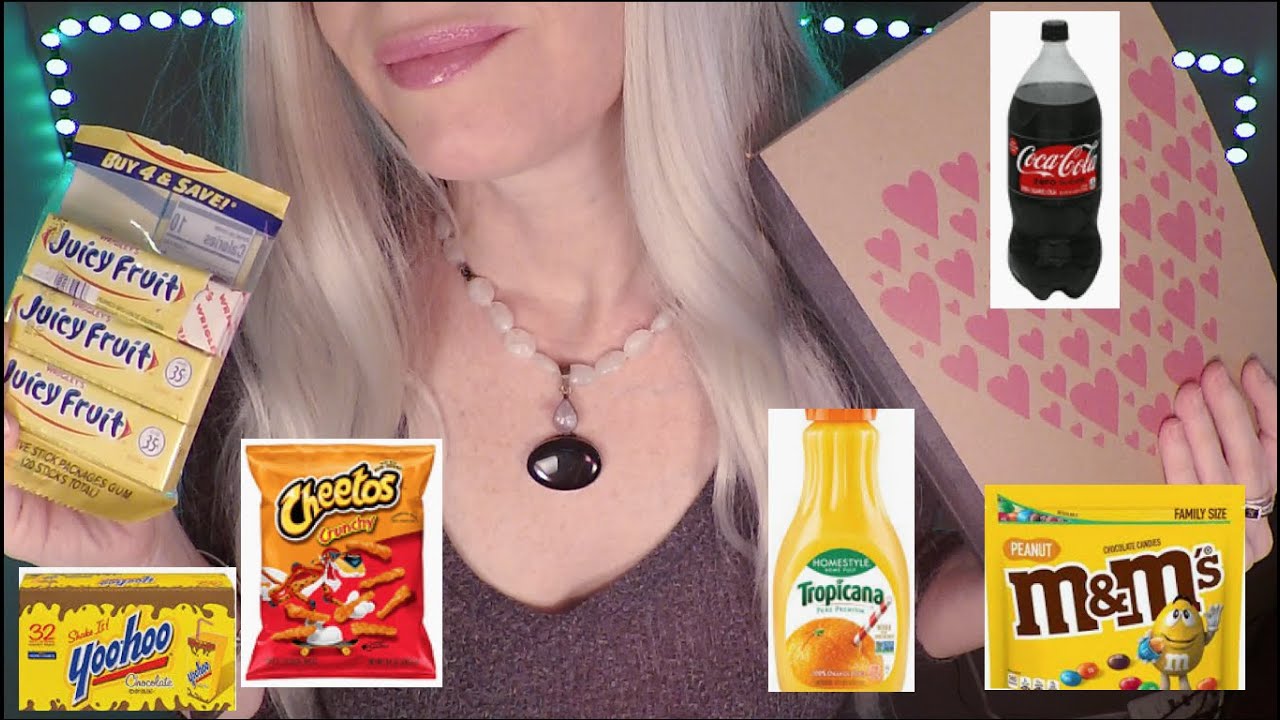 ASMR Gum Chewing Going Through Empties | Page Turning | Close Whisper