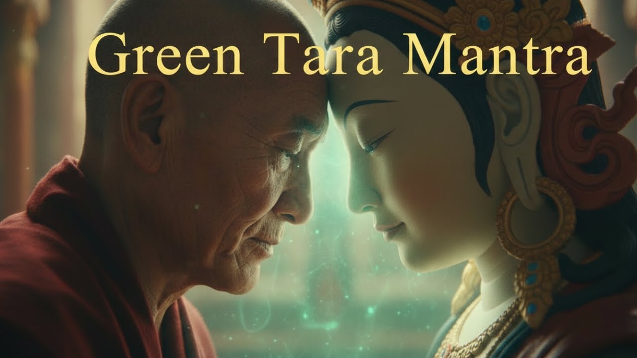 Green Tara Mantra  Om Tare Tuttare Ture Soha Tibetan Chant for Protection & Removing Negative Energy