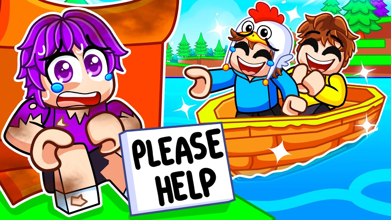 Dash Becomes Homeless in Roblox Build a Boat…