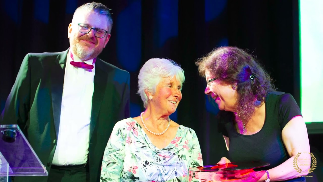Pam Wedgwood Accepts the Lifetime Achievement Award 2024