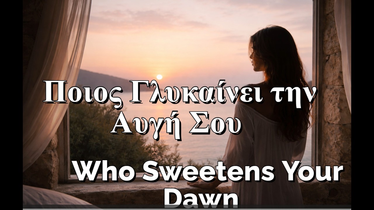 Ποιος Γλυκαίνει την Αυγή Σου – Who Sweetens Your Dawn