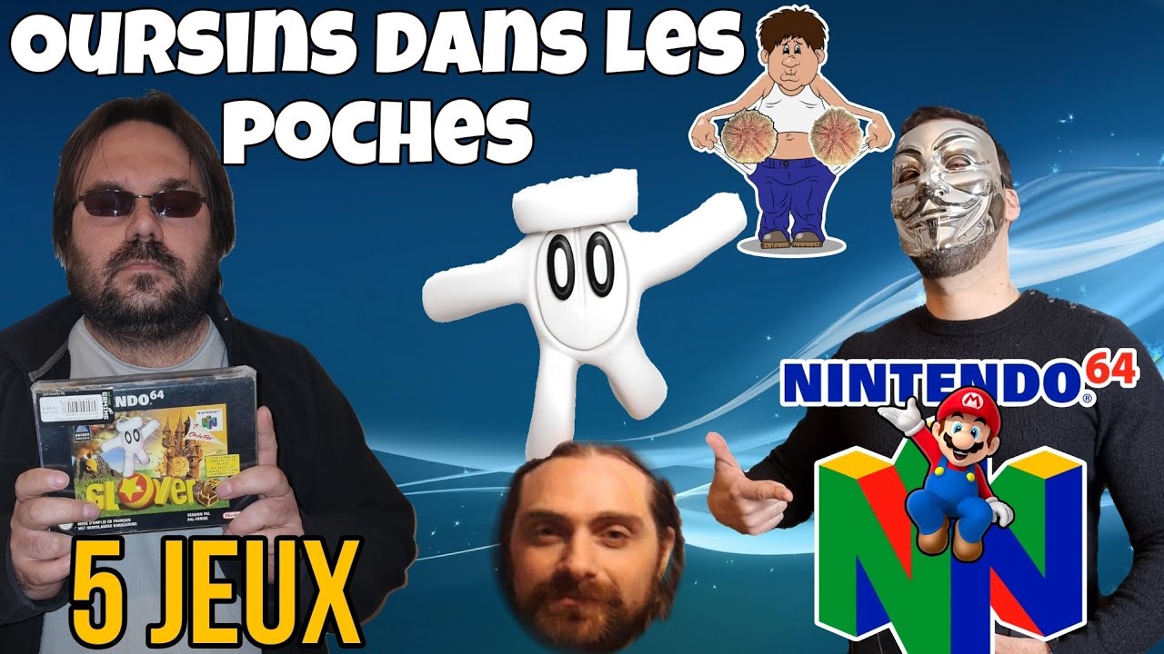 OURSINS DANS LES POCHES - N64 : sélection de 5 jeux pas chers à posséder 💶🚫