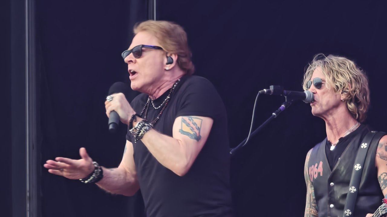 Guns N' Roses - Paradise City (Rock for People 2025 - Hradec Králové - Park 360) 4K Live Video