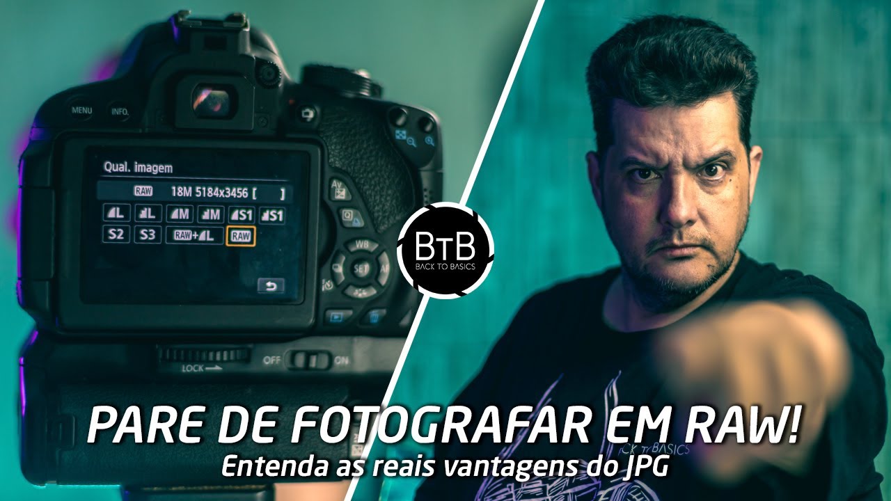 Pare de Fotografar em RAW Agora!
