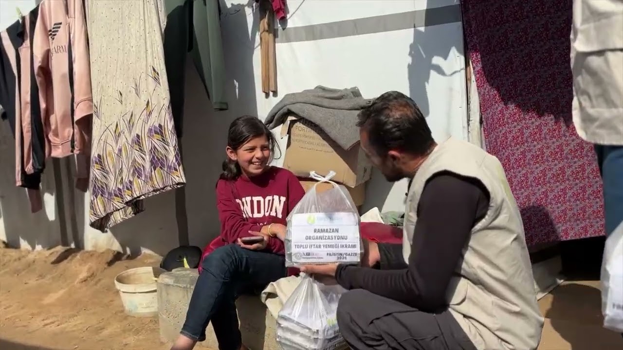 Gazze’nin Çadır Kentlerinden Hayırseverlerimize Dua Var!