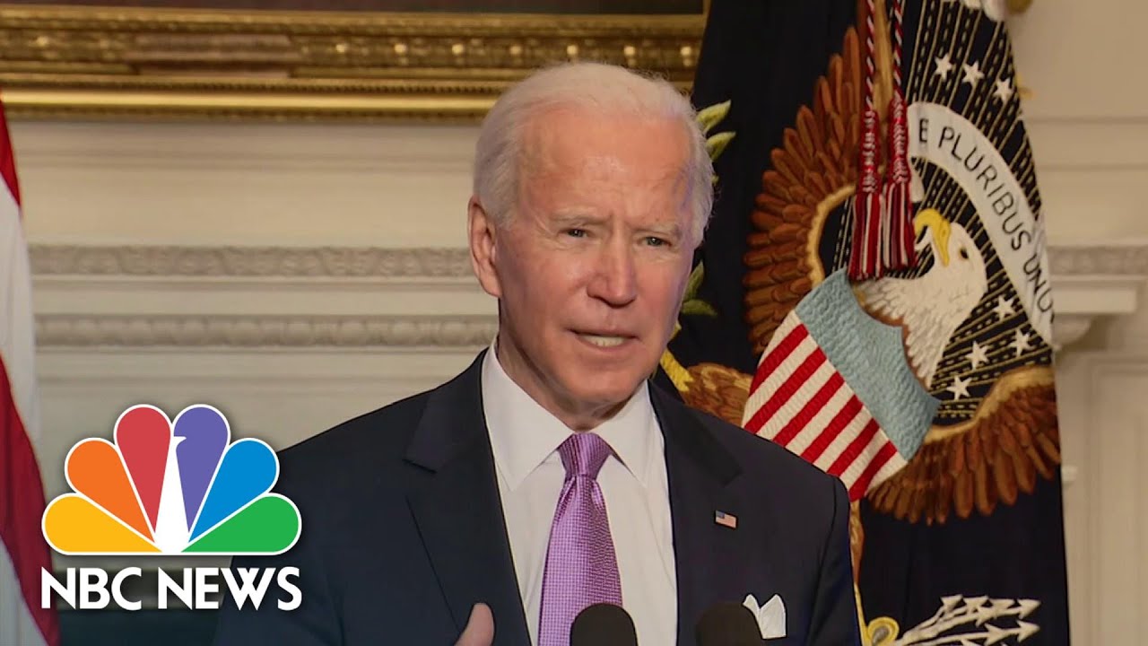 Biden Announces Covid Vaccine Supply Surge To States Across U.S. | NBC Nightly News