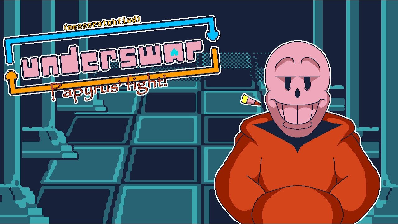 UnderSwap Papyrus FIGHT "COMPLETED!!!!!" - [Take By MesScratch2020]
