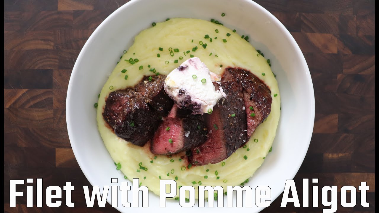 Filet with Pomme Aligot