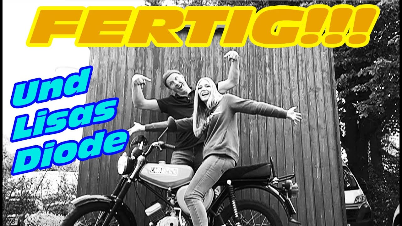 Fertig! Und Lisas Diode