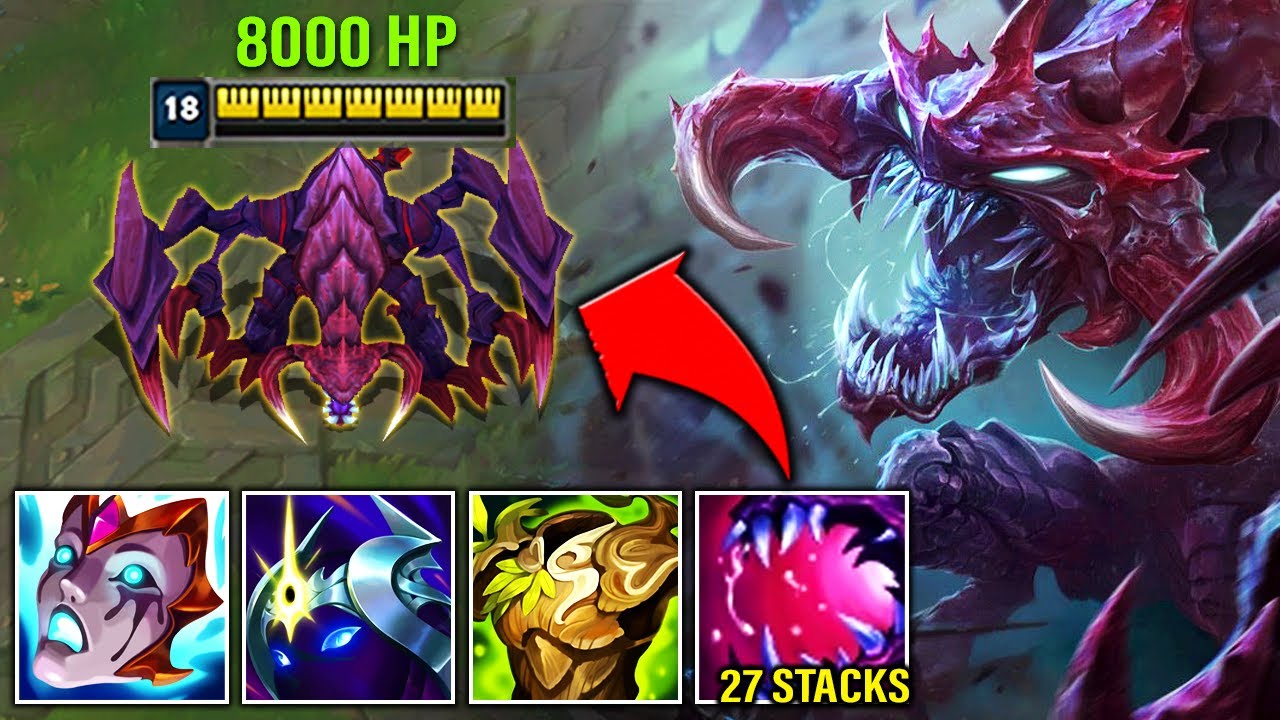 Cho'Gath but I have so much Haste it looks like I'm playing URF (20 Second Ult CD)