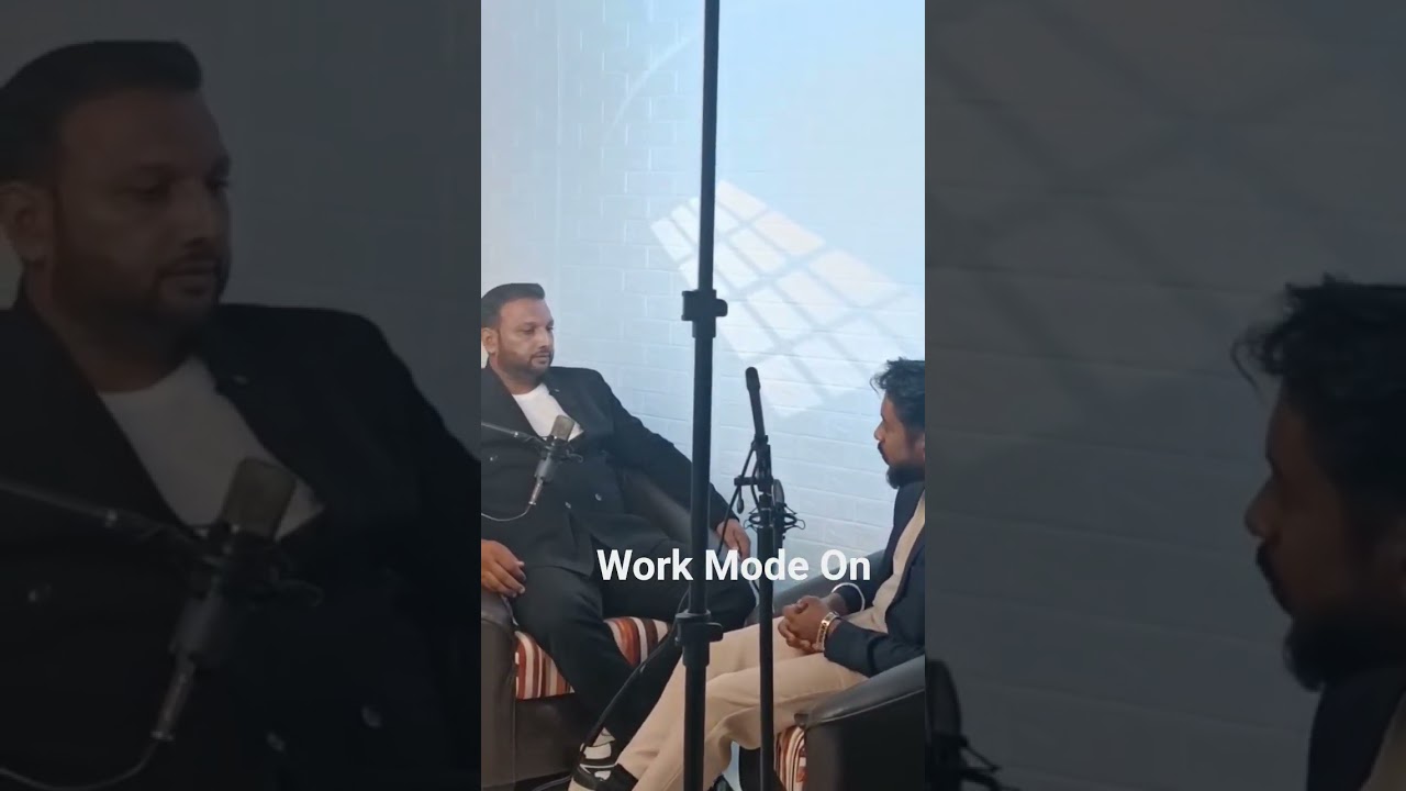 Behind the scenes of our podcast Trend On Rent