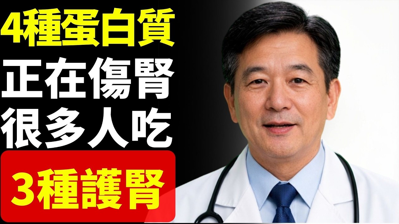 4種蛋白質正在悄悄傷害你的腎臟！醫師提醒：這3種反而可能幫助腎臟恢復
