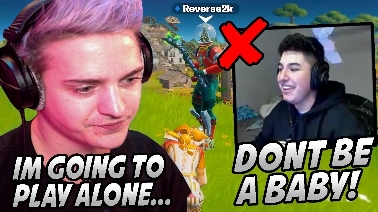 Ninja Completely SNAPS & REFUSES To Play With Reverse2k Anymore After Getting Beyond ANNOYED!