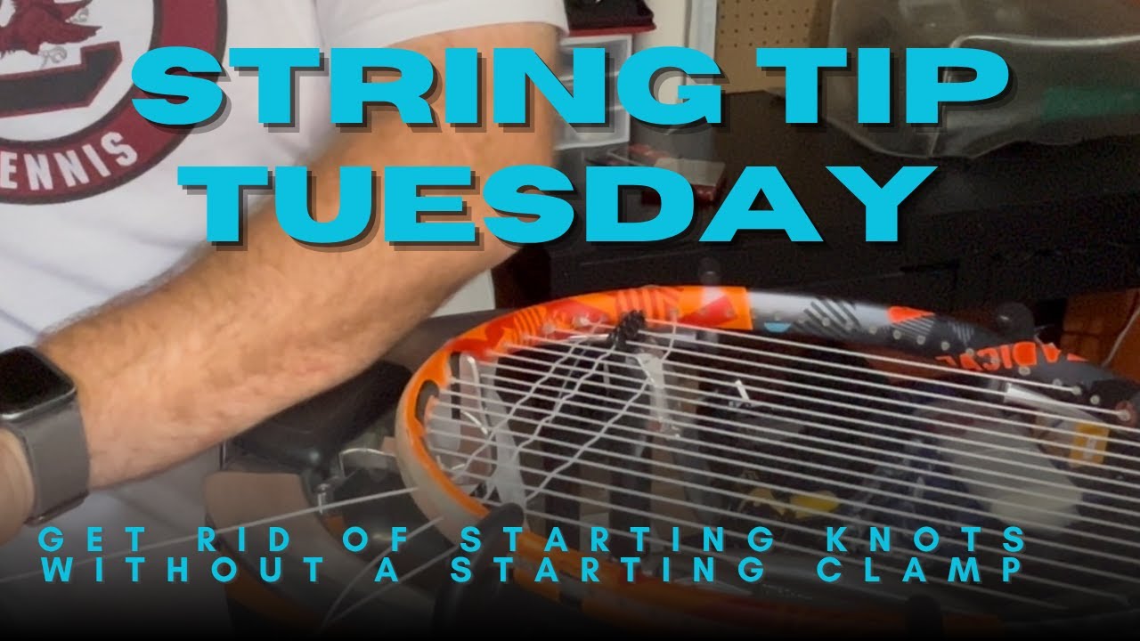 String Tip Tuesday | NO STARTING KNOTS | How to start your crosses with a finishing knot