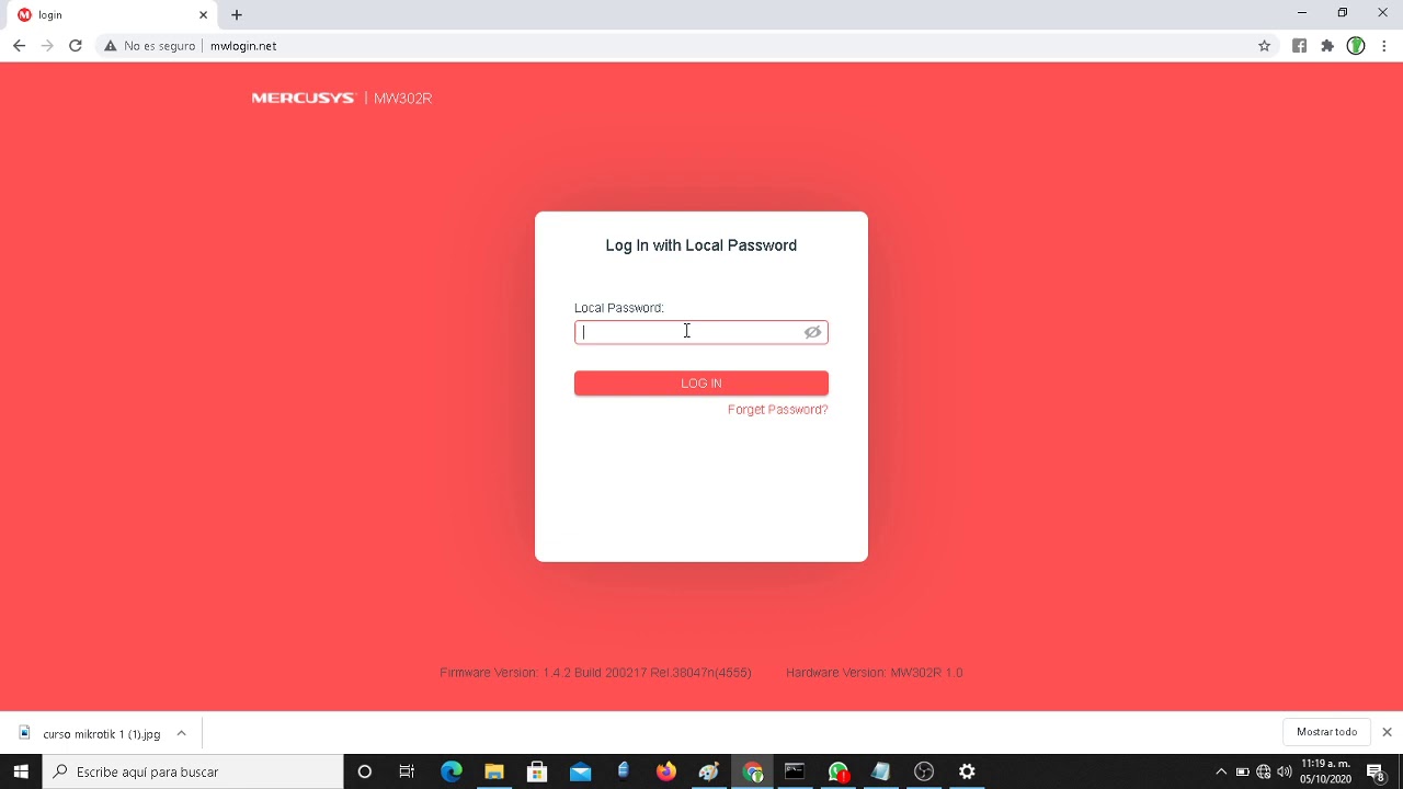 Mercusys configuración Modo Repetidor