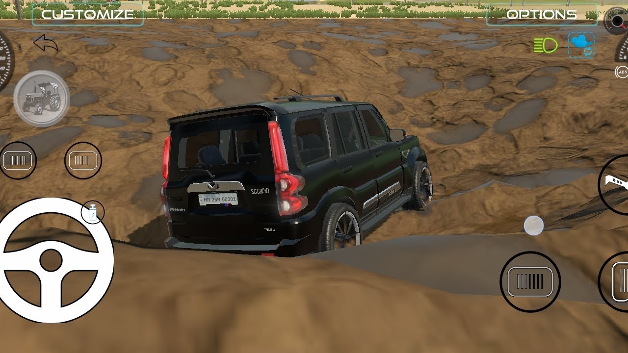 Thar ko ret me khada kar ke nikala #games #vairalvideo #gaming #youtubevideo #scorpio #thar #vairalv