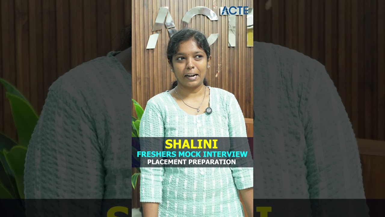 ACTE Placement Review | ACTE Student Review | Mock Interview Preparation | Freshers Mock Interview