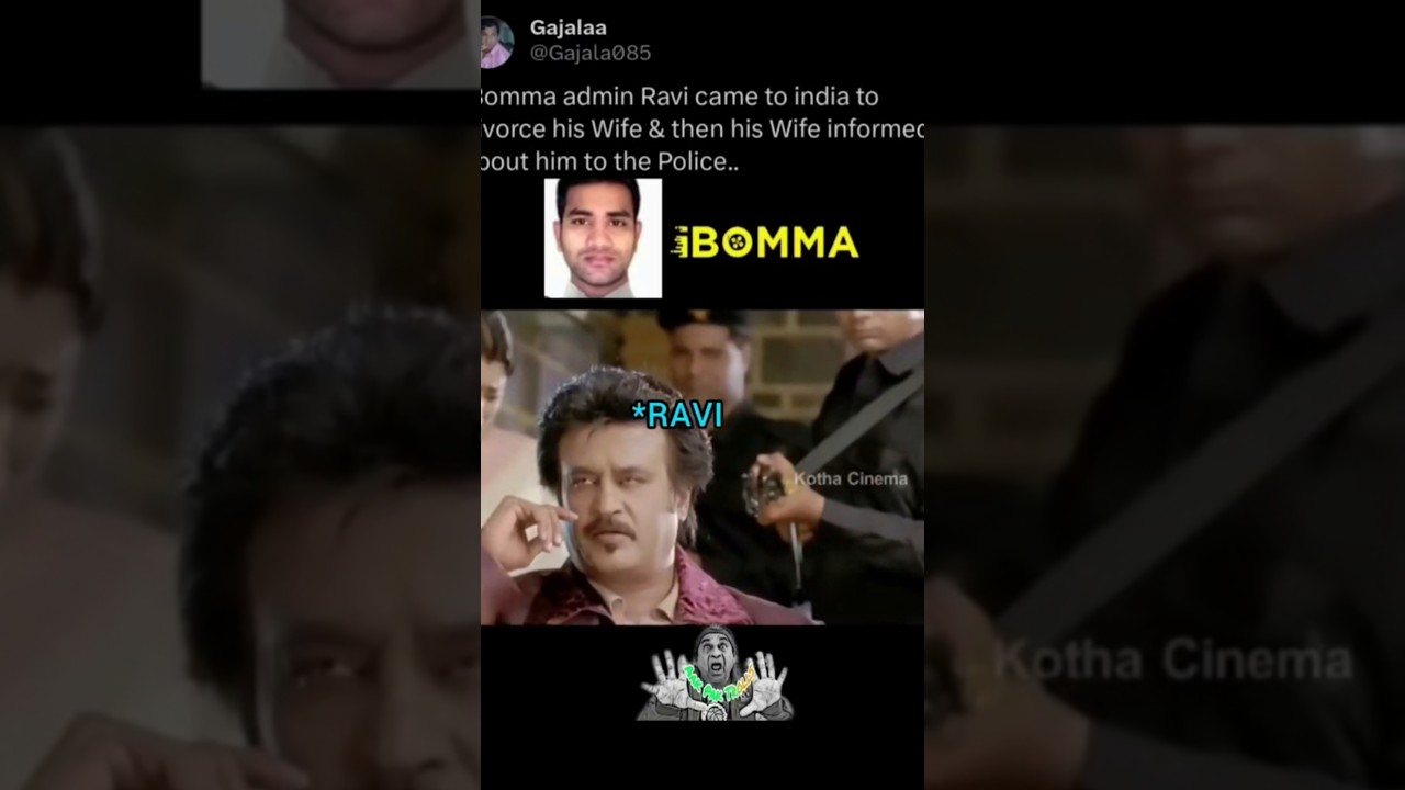 BREAKING: iBomma Founder Immadi Ravi ARRESTED | Rs 20 Crore Piracy Racket BUSTED by Hyderabad Police