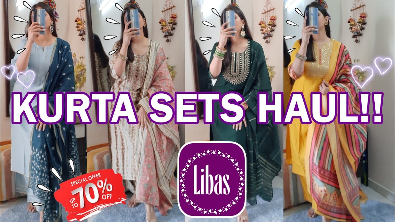 Libas Kurta Sets Haul Under Budget😍🔥|| Affordable Kurta Sets From LIBAS❣️ !! Kamna Sharma