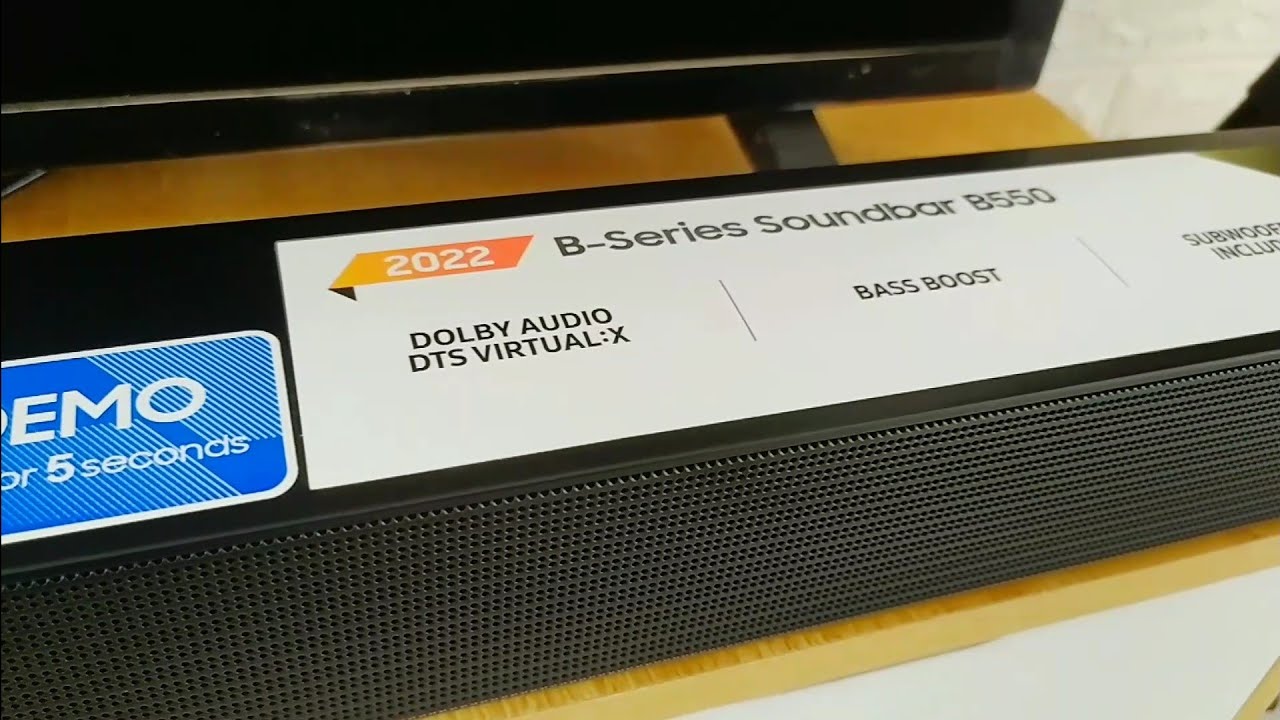 Unboxing & Review singkat Soundbar Samsung B550