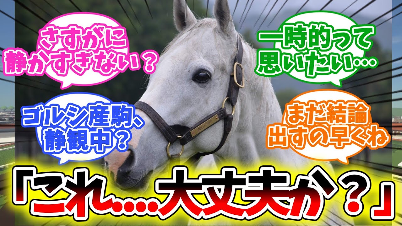『【ゴルシ産駒】最近ちょっと気になる？』に対するみんなの反応集【競馬】