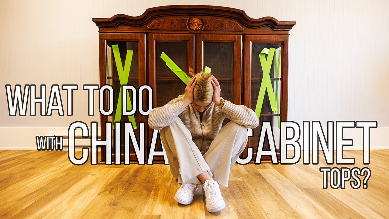 Thrifty Transformations ~ China Cabinet Edition ~ 2 for 1 Furniture!