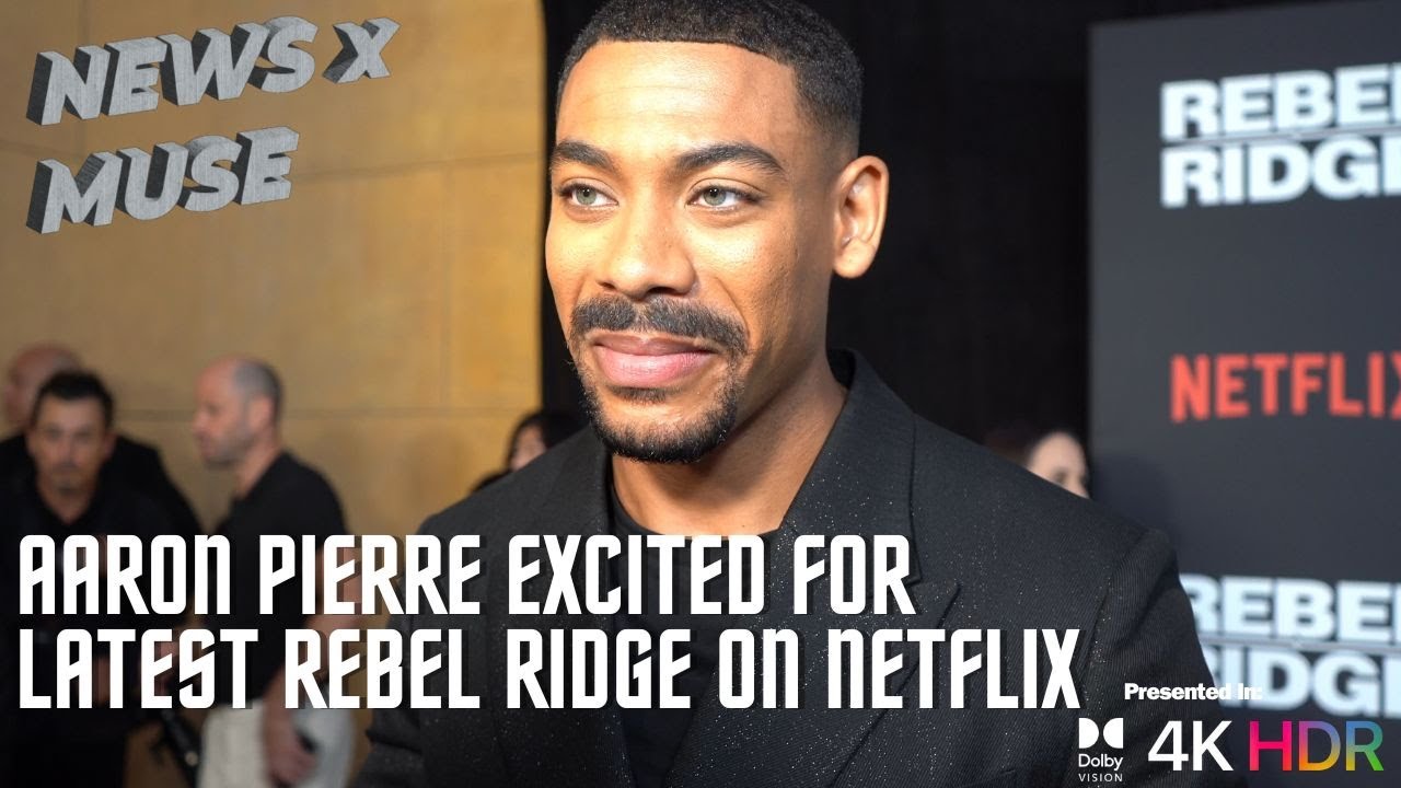 Аарон Пьер в восторге от нового сериала «Rebel Ridge» на Netflix