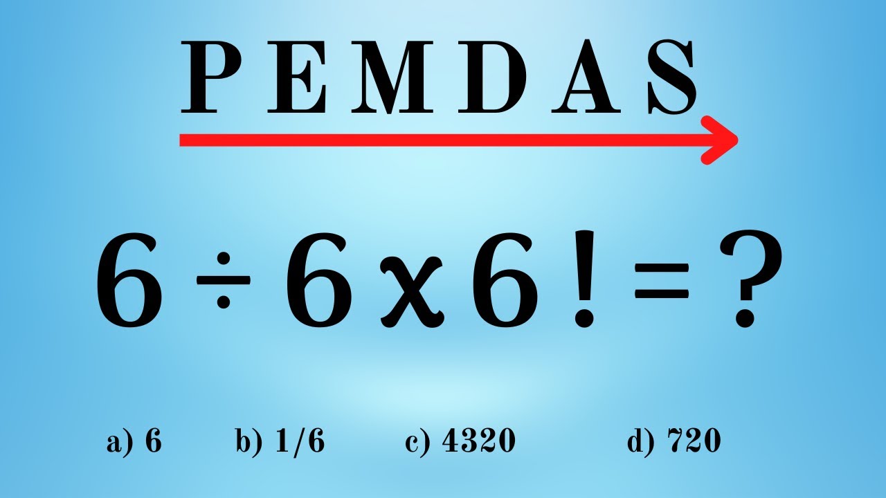 🔥 ORDEM DAS OPERAÇÕES MATEMÁTICA - PEMDAS