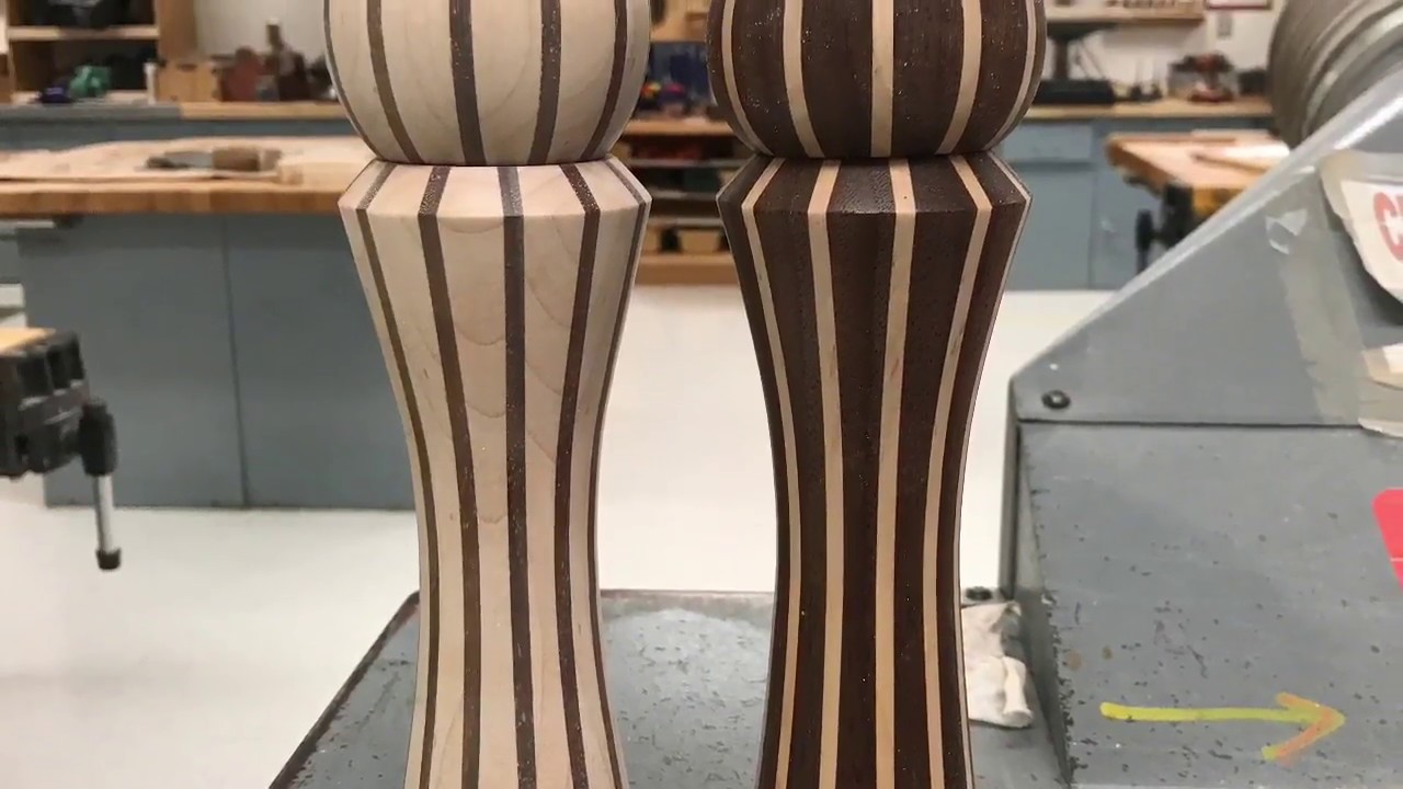 Stave Construction Pepper Mill