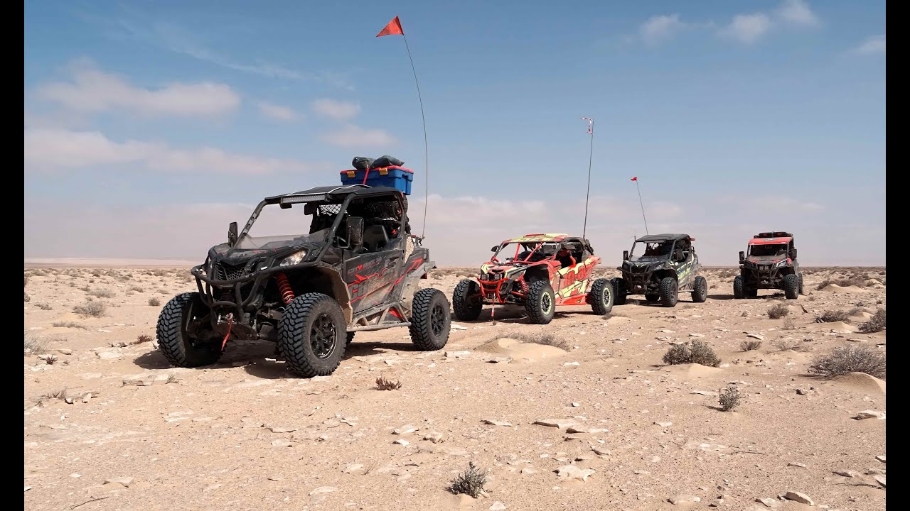 4 Can-Am Maverick  au  Maroc  : Raid SSV  2021 en autonomie