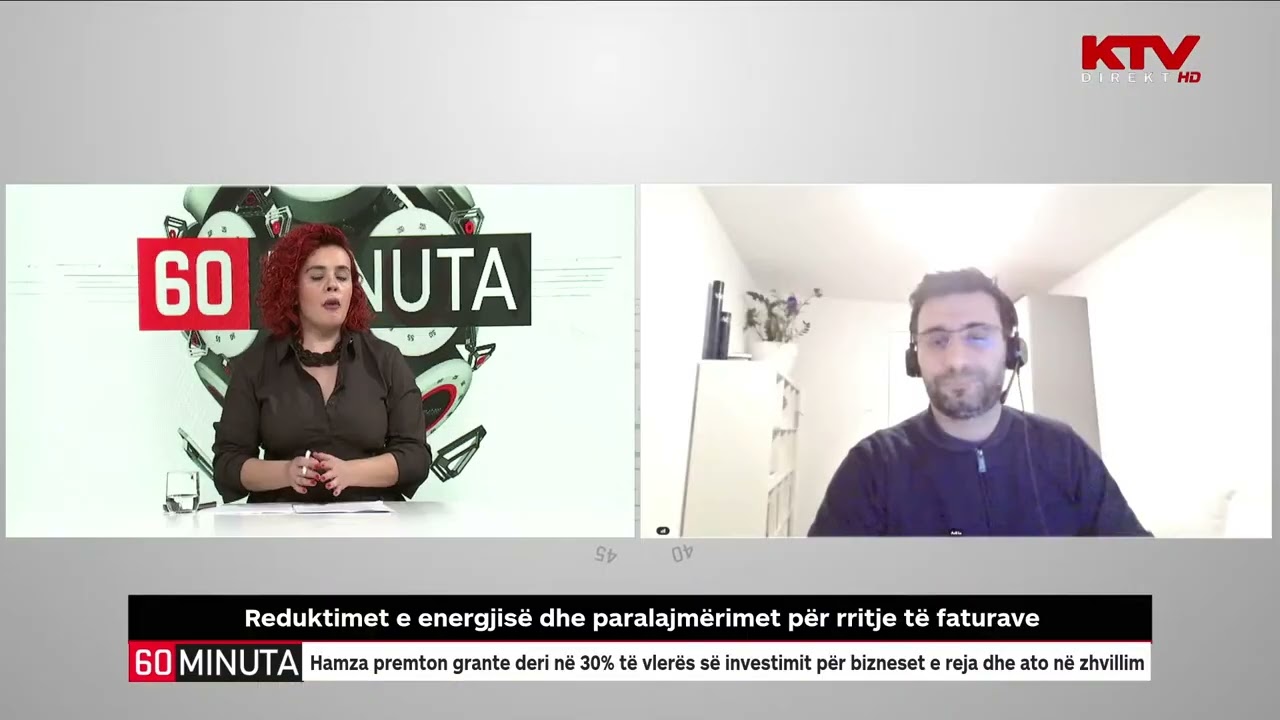 Reduktimet e energjisë dhe paralajmërimet për rritje të faturave - Adhurim Haxhimusa | 60 Minuta