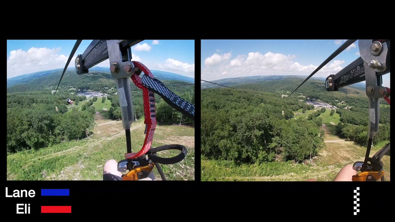 CATAMONSTER Race || One of USA's Longest Dual Ziplines