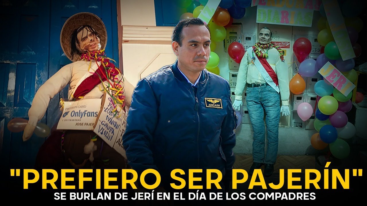 NO PERDONARON | Ridiculizan a José Jerí por el “Chifagate” y su debilidad por mujeres en carnavales