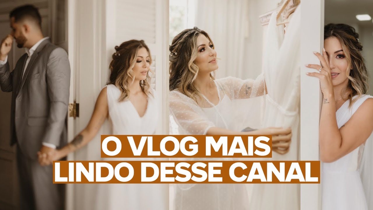 VLOG DO CASAMENTO: TUDO O QUE ROLOU ATÉ CHEGAR NO ALTAR | Camila Lima